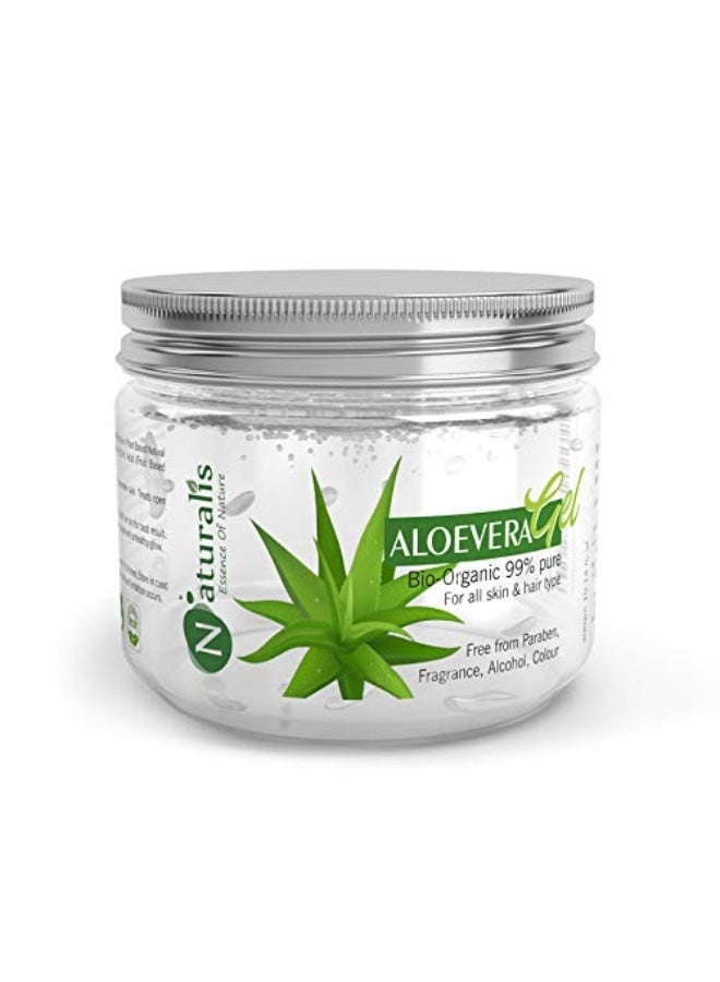 Naturalis Aloevera Gel for Face – Natural Aloe Vera Gel for Hydration, Nourishment, and Hair Care – Aloevera Gel for Skin & Hair that Soothes, 300g - Image 2